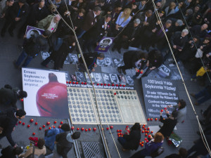 Armenians and Turks, young and old, all set together in silence in the memory of the victims of 1915 massacre. Many of the speakers noted the historical importance of this event - 100 years later, this was the first significant effort of opening a new platform for discussion inside Turkey.
