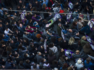 Armenians and Turks, young and old, all set together in silence in the memory of the victims of 1915 massacre. Many of the speakers noted the historical importance of this event - 100 years later, this was the first significant effort of opening a new platform for discussion inside Turkey.